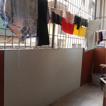 Balcony in 3 BHK Builder Floor at Pamposh Enclave – for Rent