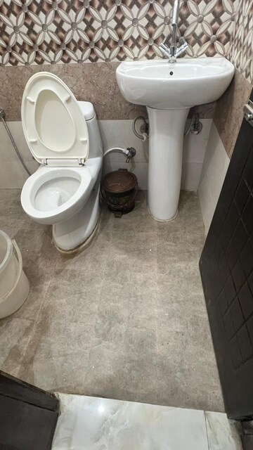 Bathroom in 1 BHK Builder Floor at East Canal Road – for Rent