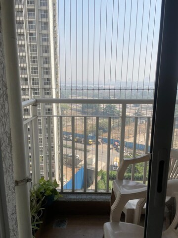 Balcony in 2 BHK Apartment at Lodha Amara Tower 23, Kolshet Road – for Sale