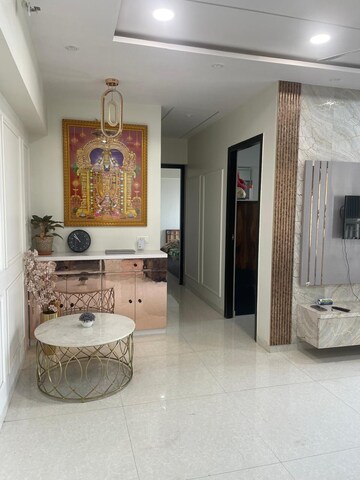 Living Room in 2 BHK Apartment at Lodha Amara Tower 23, Kolshet Road – for Sale