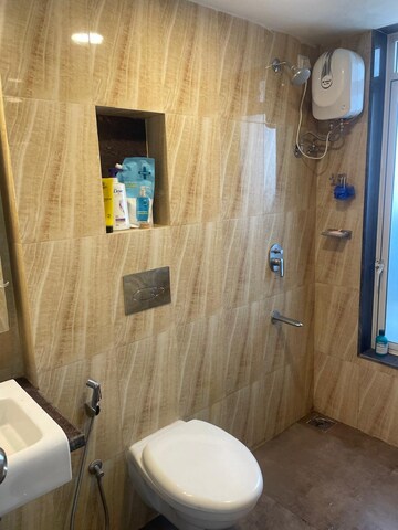 Bathroom in 2 BHK Apartment at Lodha Amara Tower 23, Kolshet Road – for Sale