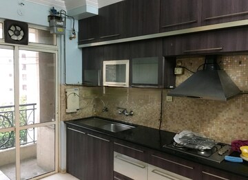 Kitchen in 3 BHK Apartment at Hiranandani Acacia, Ghodbunder Road – for Rent