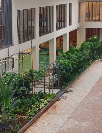 Balcony in 3 BHK Apartment at Puppalaguda – for Rent