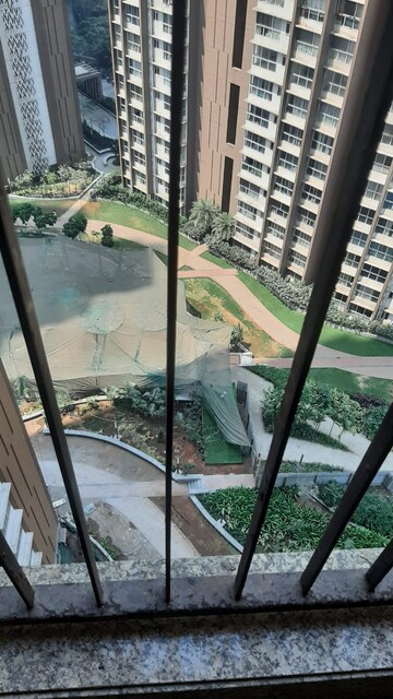 Balcony in 3 BHK Apartment at Runwal Forests, Kanjurmarg West – for Rent