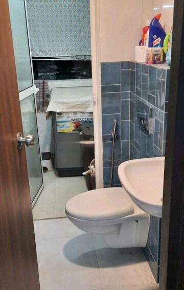 Bathroom in 1 BHK Apartment at Lodha Amara, Kolshet Road – for Rent