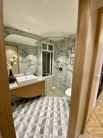Bathroom in 3.5 BHK Apartment at Ganga Legend, Bavdhan – for Sale