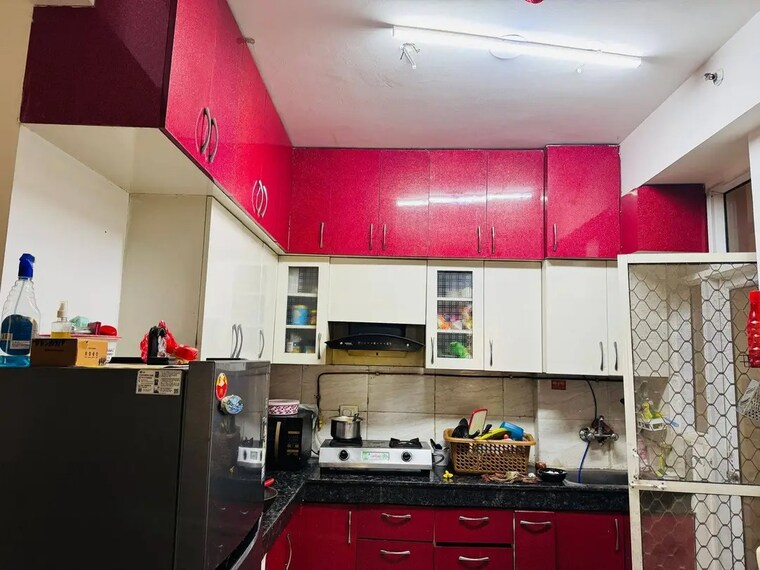 Kitchen, gaur-city-2-14th-avenue 3 Bedroom 1300 Sq.Ft. Apartment In Sector 16c Greater Noida Greater Noida 8354313