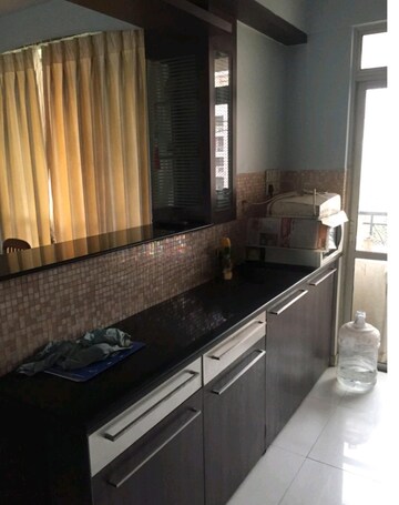 Kitchen in 3 BHK Apartment at Hiranandani Acacia, Ghodbunder Road – for Rent
