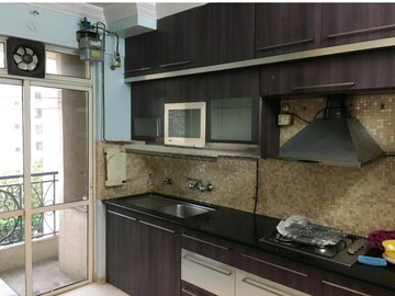 Kitchen in 3 BHK Apartment at Hiranandani Acacia, Ghodbunder Road – for Rent