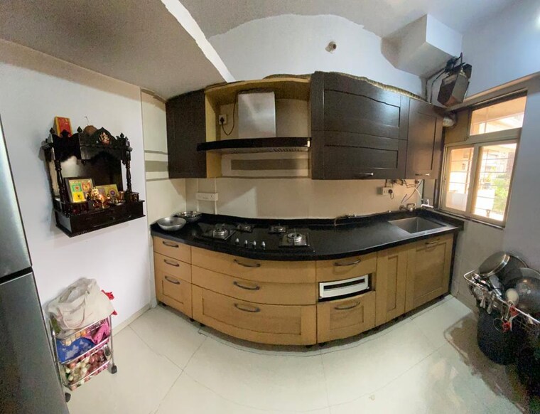 Kitchen, cosmos-springs-angel 2 Bedroom 660 Sq.Ft. Apartment In Ghodbunder Road Thane 8354416