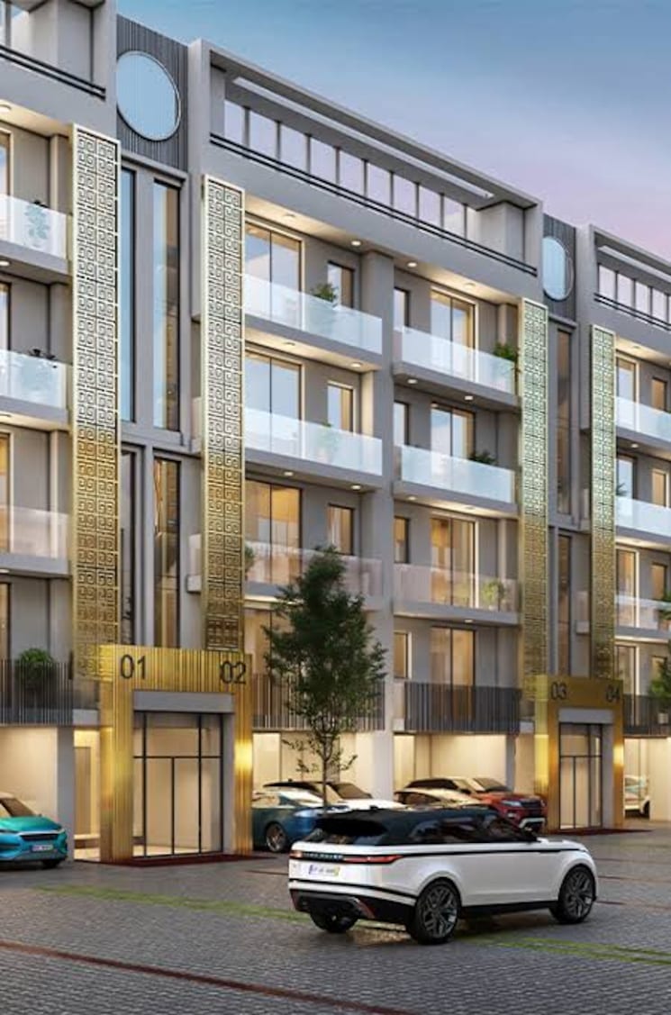 Exterior View, smart-world-gems 3.5 Bedroom 1498 Sq.Ft. Builder Floor In Sector 89 Gurgaon 8354424