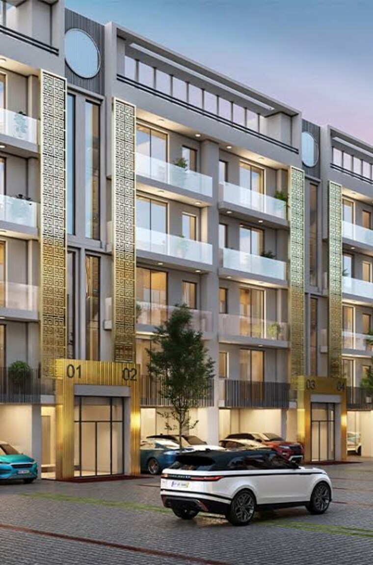 Exterior View, smart-world-gems 3.5 Bedroom 1498 Sq.Ft. Builder Floor In Sector 89 Gurgaon 8354424