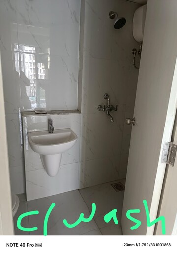 Bathroom in 2 BHK Apartment at Runwal Gardens, Dombivli East – for Sale
