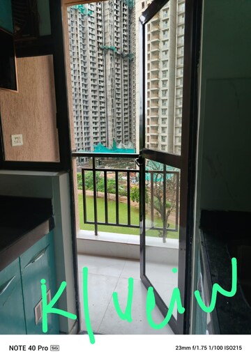 Balcony in 2 BHK Apartment at Runwal Gardens, Dombivli East – for Sale