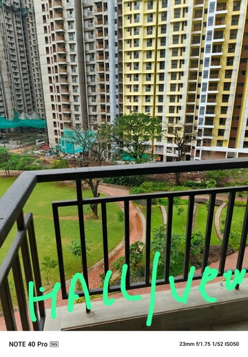 Balcony in 2 BHK Apartment at Runwal Gardens, Dombivli East – for Sale