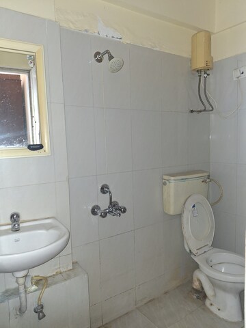 Bathroom in 1 BHK Apartment at Ram Pushpanjali Residency, Owale – for Rent