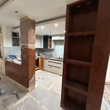 Kitchen in 3 BHK Builder Floor at South Extension I – for Sale