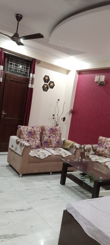 Living Room in 4 BHK Apartment at Batla House – for Sale