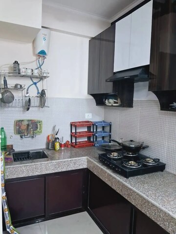 Kitchen in 3 BHK Apartment at Gaur City 2 - 16th Avenue, Sector 16c Greater Noida – for Rent