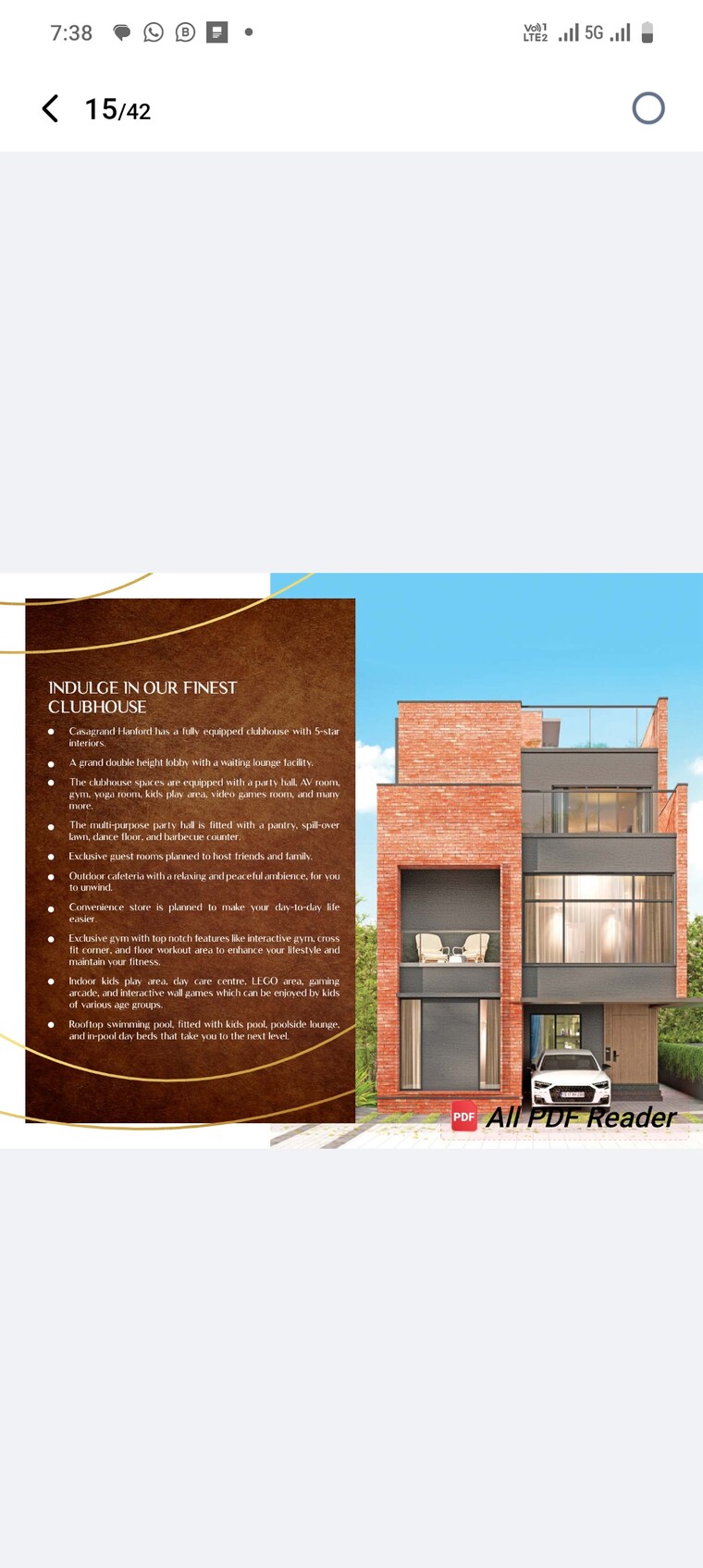 Exterior View, casagrand-windsor-court 4 Bedroom 4527 Sq.Ft. Villa In Malikdanguda Hyderabad 8354530