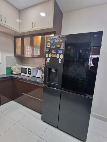 Kitchen in 3 BHK Apartment at My Home Avatar, Gachibowli – for Rent