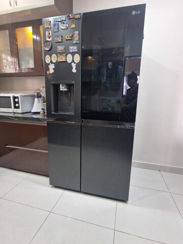 Kitchen in 3 BHK Apartment at My Home Avatar, Gachibowli – for Rent