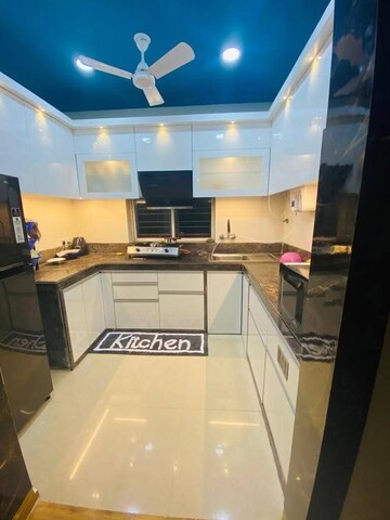 Kitchen in 4 BHK Apartment at Ambey Pearl, New Town Action Area 1 – for Rent