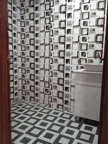 Bathroom in 1 BHK Apartment at Mahavir Enclave 1 – for Sale