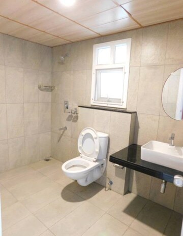 Bathroom in 3 BHK Apartment at Aparna Luxor Park, Kondapur – for Rent