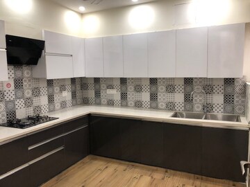Kitchen in 3 BHK Builder Floor at Mohit House, Sushant Lok I – for Rent