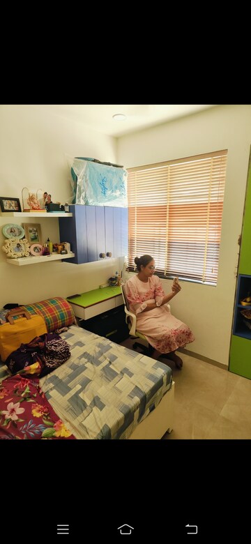 Bedroom in 2 BHK Apartment at Lodha Grandezza, Wagle Industrial Estate – for Rent