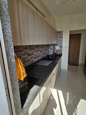 Kitchen in 2 BHK Apartment at Godrej City Panvel Phase 1, Poyanje – for Rent