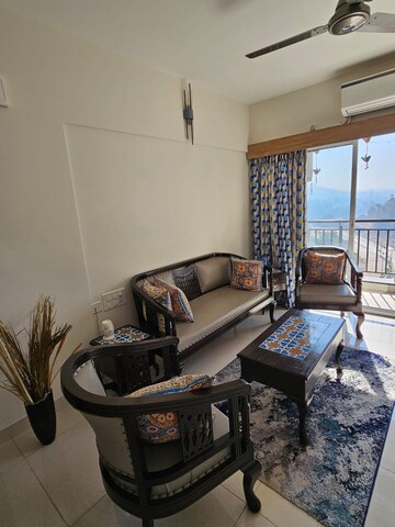 Living Room in 2 BHK Apartment at Godrej City Panvel Phase 1, Poyanje – for Rent