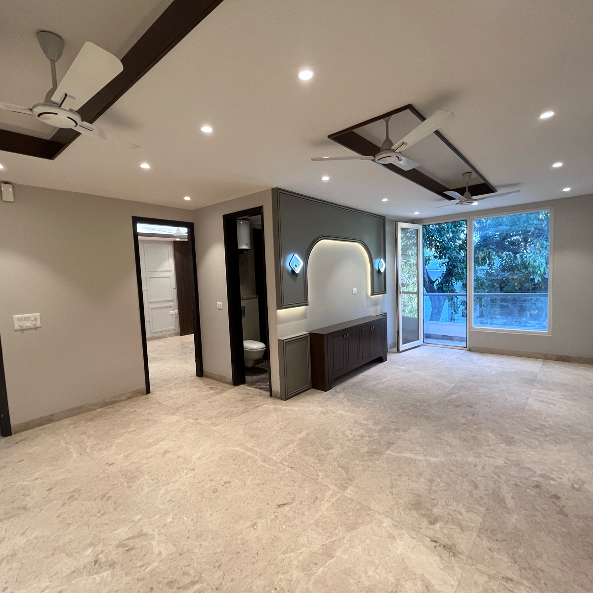 3 BHK + Servant Room Builder Floor For Rent in Ansal Sushant Lok I