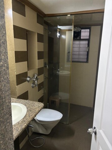 Bathroom in 3 BHK Apartment at Vanshaj Opulence, Bavdhan – for Rent