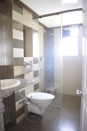 Bathroom in 3 BHK Apartment at Vanshaj Opulence, Bavdhan – for Rent