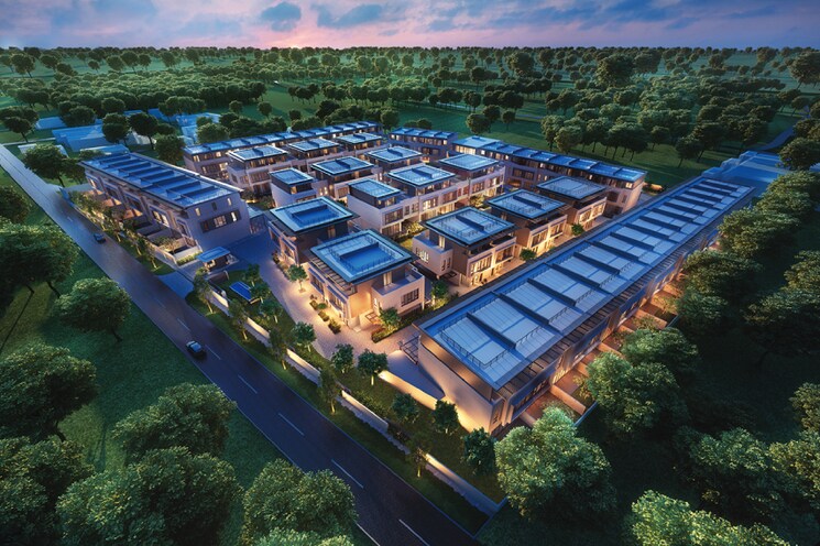 Exterior View, goyal-and-co-alanoville 4 Bedroom 3450 Sq.Ft. Villa In Hennur Bangalore 8354783