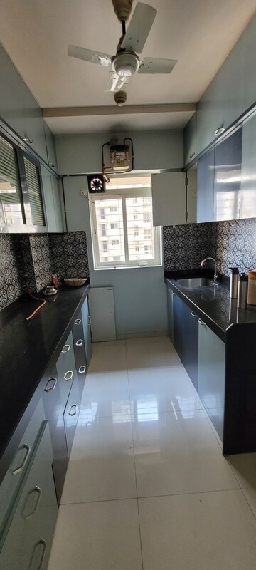 Kitchen in 1 BHK Apartment at Lodha Amara, Kolshet Road – for Rent