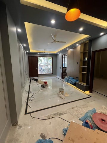Bedroom in 3 BHK Builder Floor at Freedom Fighters Enclave – for Rent