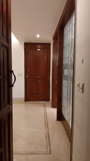 Building Lobby in 3 BHK Apartment at Greater Kailash I – for Rent