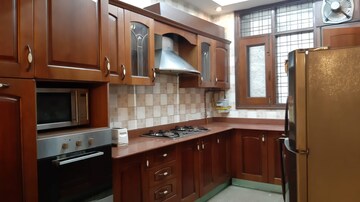 Kitchen in 3 BHK Apartment at Greater Kailash I – for Rent