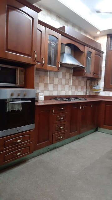 Kitchen in 3 BHK Apartment at Greater Kailash I – for Rent
