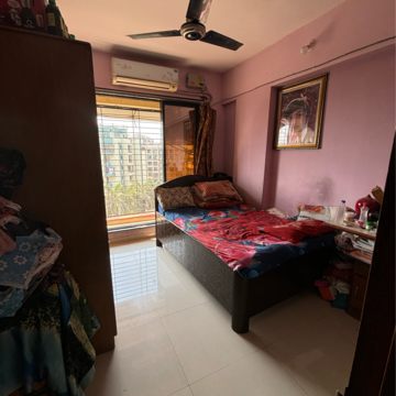 Bedroom in 2 BHK Apartment at Sahayog Nilayam, Titwala – for Sale