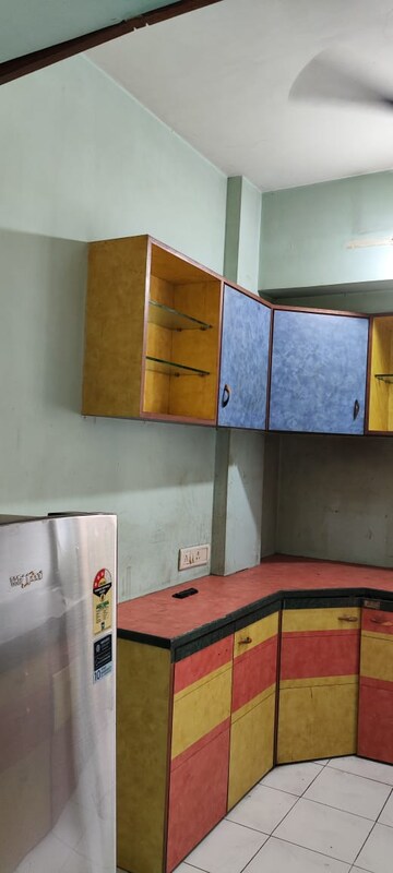 Kitchen in 1 BHK Apartment at Swastik Park CHS, Ghodbunder Road – for Rent