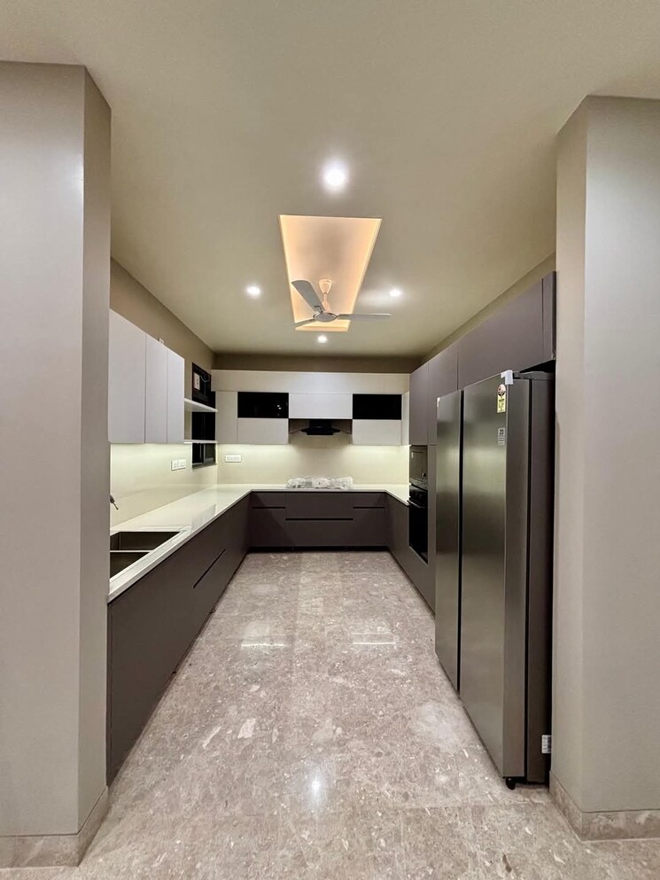 Kitchen, green-wood-city 5 Bedroom 500 Sq.Yd. Builder Floor In Sector 45 Gurgaon 8355138