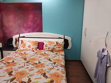 Bedroom in 3 BHK Apartment at Samartha Aangan, Andheri West – for Rent