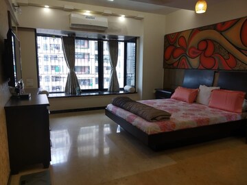 Living Room in 3 BHK Apartment at Samartha Aangan, Andheri West – for Rent