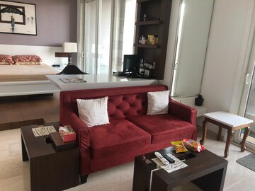 Living Room in 3 BHK Apartment at Samartha Aangan, Andheri West – for Rent