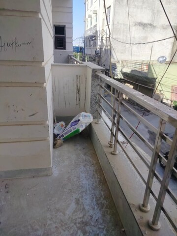 Balcony in 1.5 BHK Builder Floor at Sector 8, Dwarka – for Rent