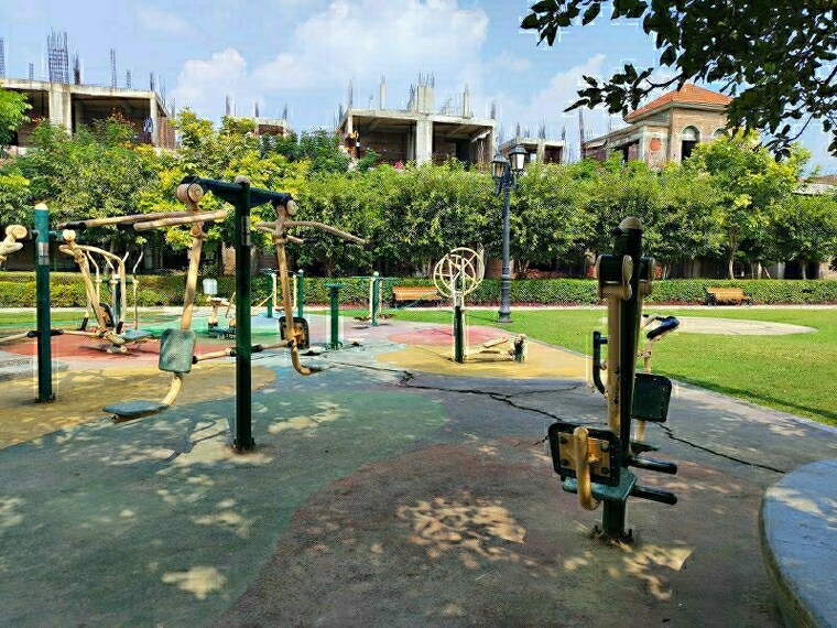 Garden, omaxe-metro-city  1745 Sq.Ft. Plot In Kalli Paschim Lucknow 8355196